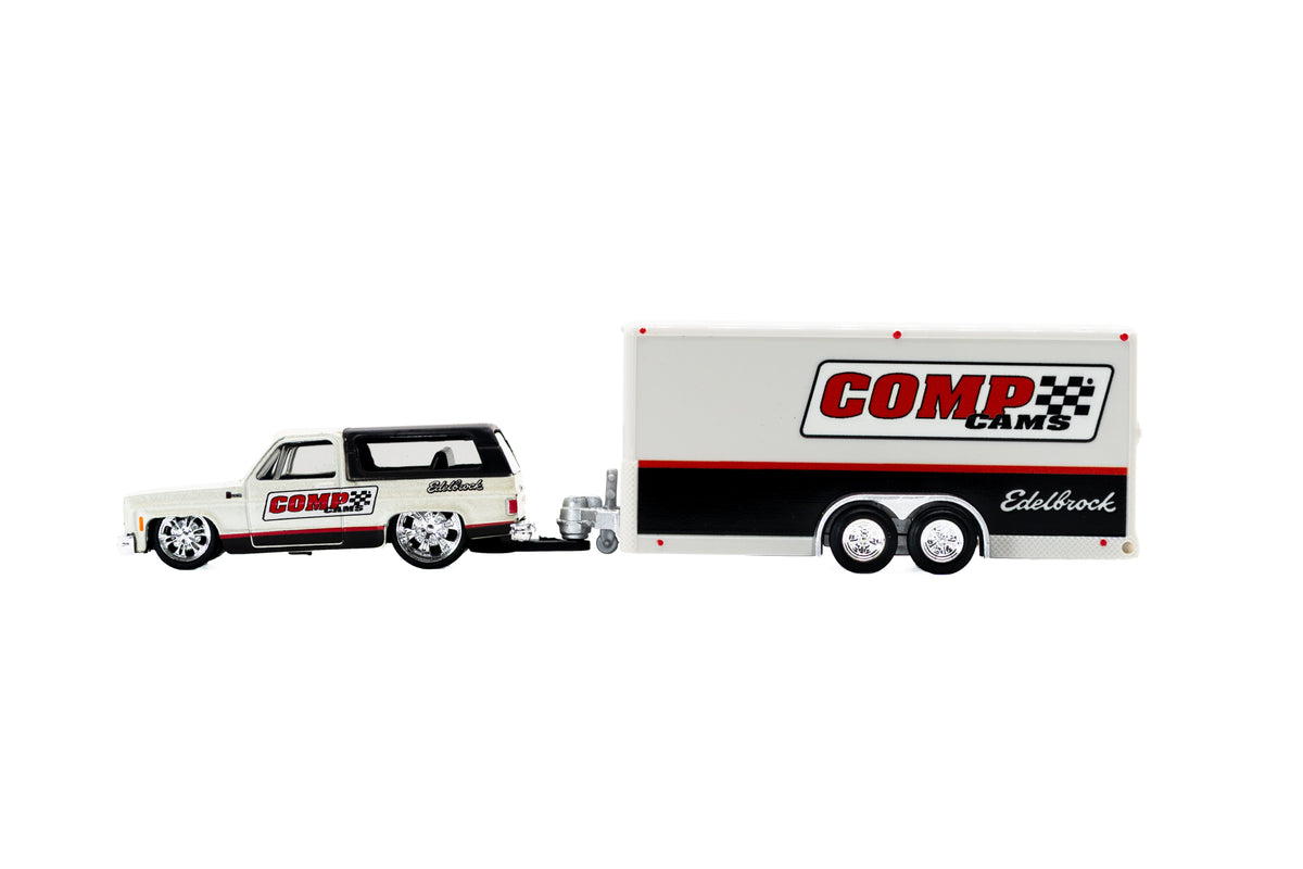 Chevrolet 1979 DTH Blazer/Camaro Z28 Con Remolque  A Escala 1:64