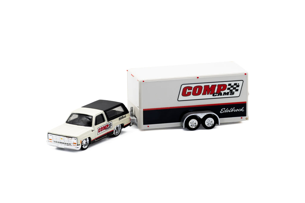 Chevrolet 1979 DTH Blazer/Camaro Z28 Con Remolque  A Escala 1:64