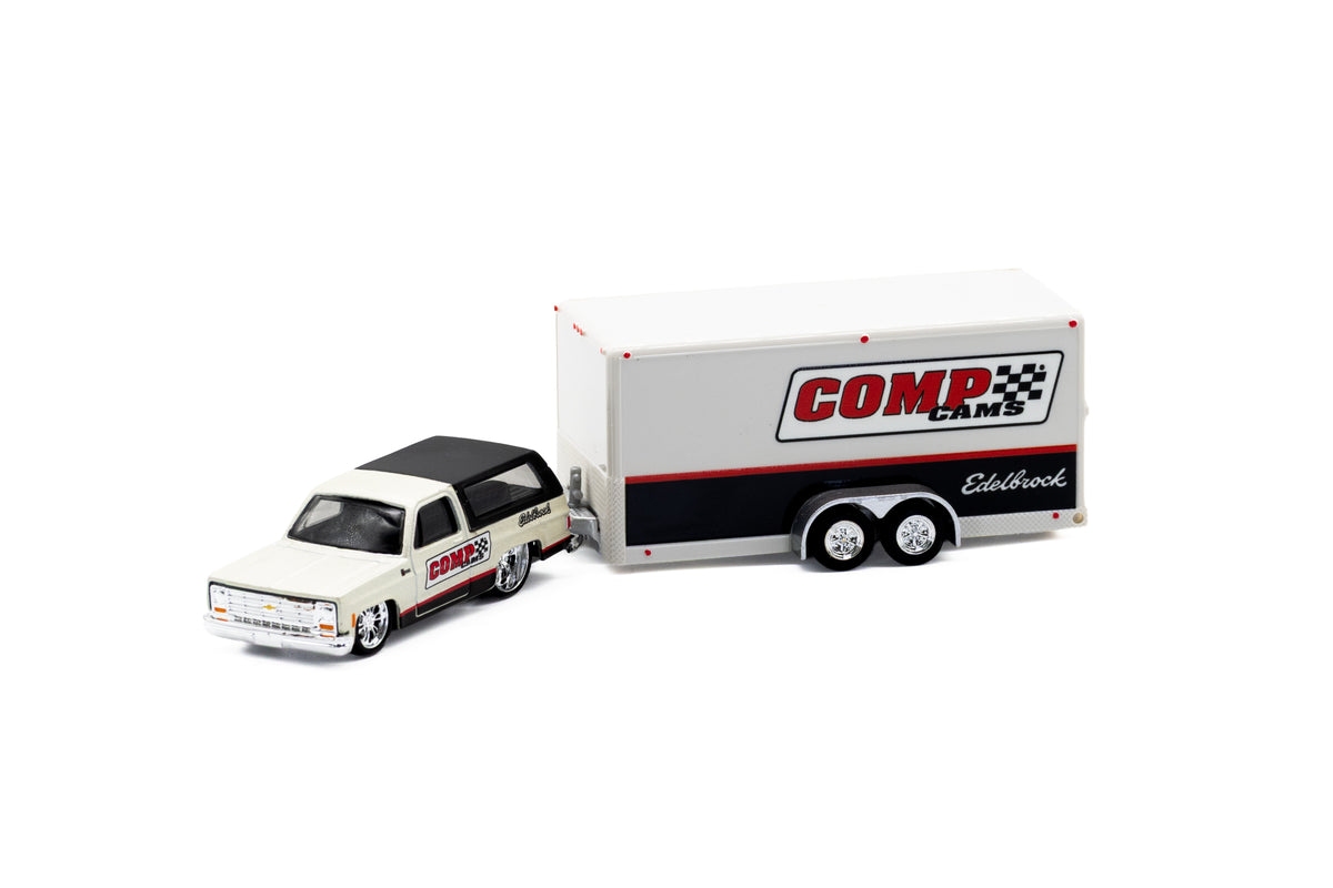 Chevrolet 1979 DTH Blazer/Camaro Z28 Con Remolque  A Escala 1:64