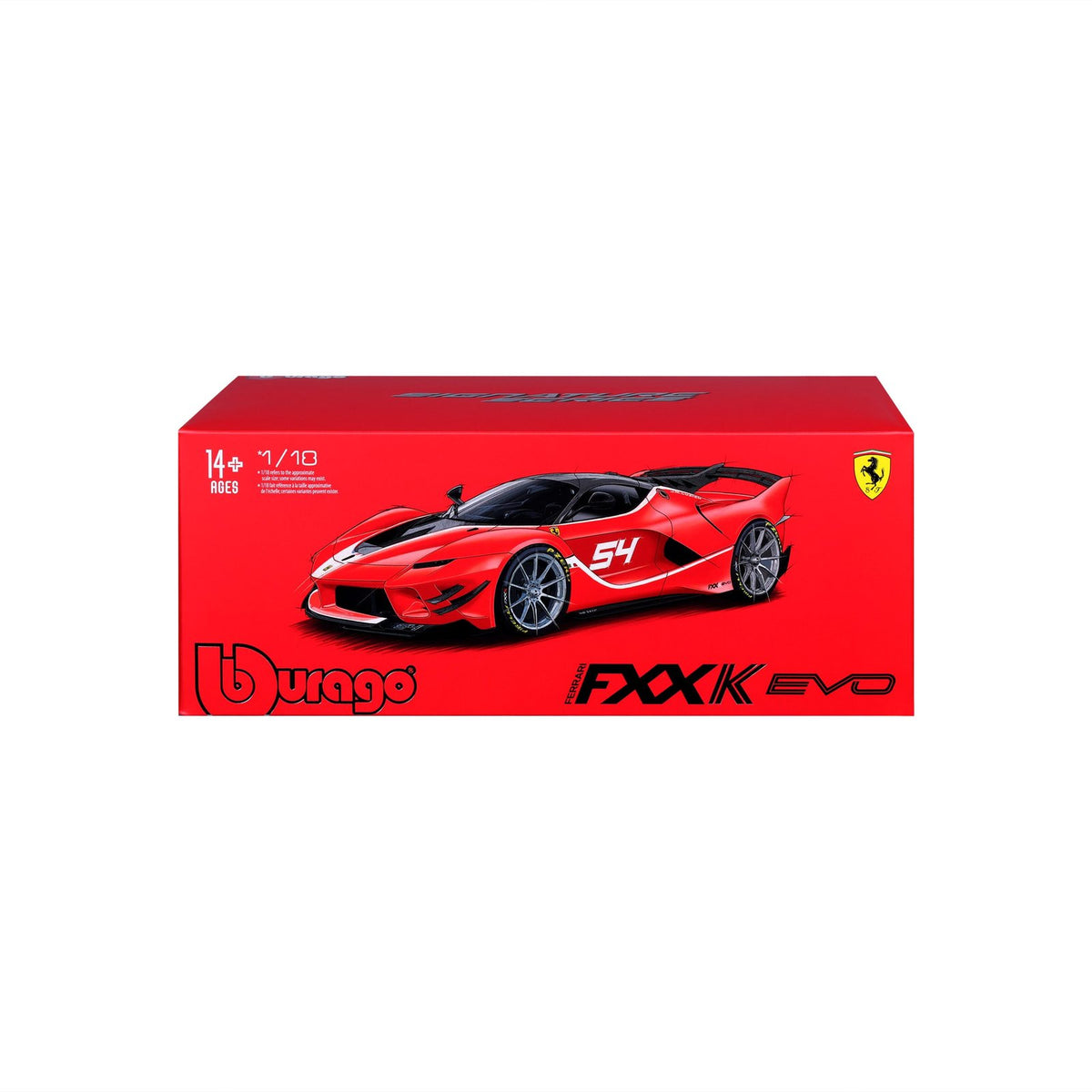Ferrari Fxxk Evo #54 Signature escala 1:18