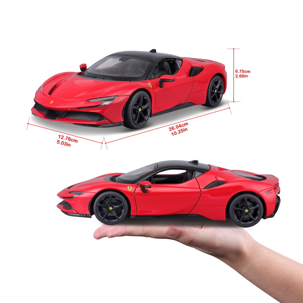 Ferrari R&P SF90 Stradale escala 1:18