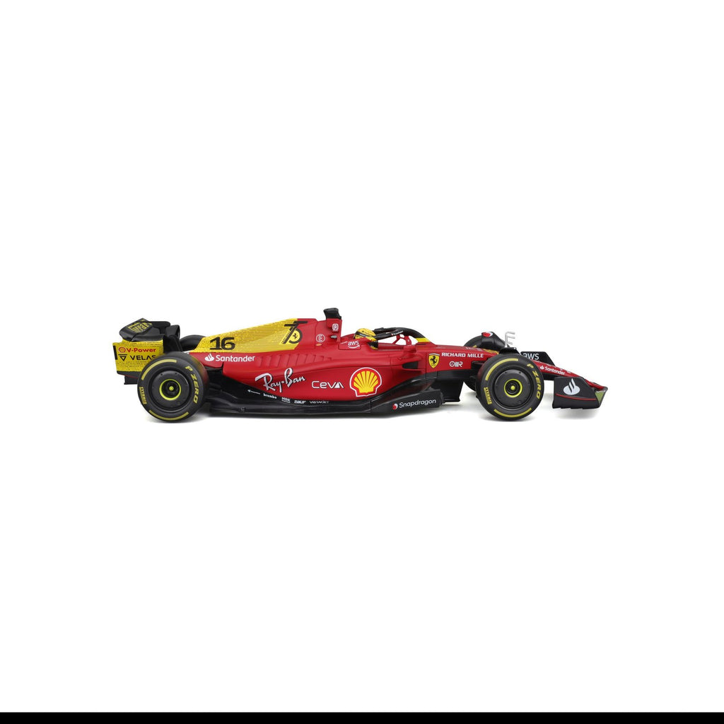 Ferrari F1-75 2022 Edición Especial Aniversario a Escala 1:18 - Leclerc #16