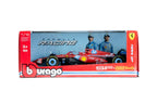 Race Ferrari SF-24 Edición Miami GP - Leclerc #16 escala 1:18