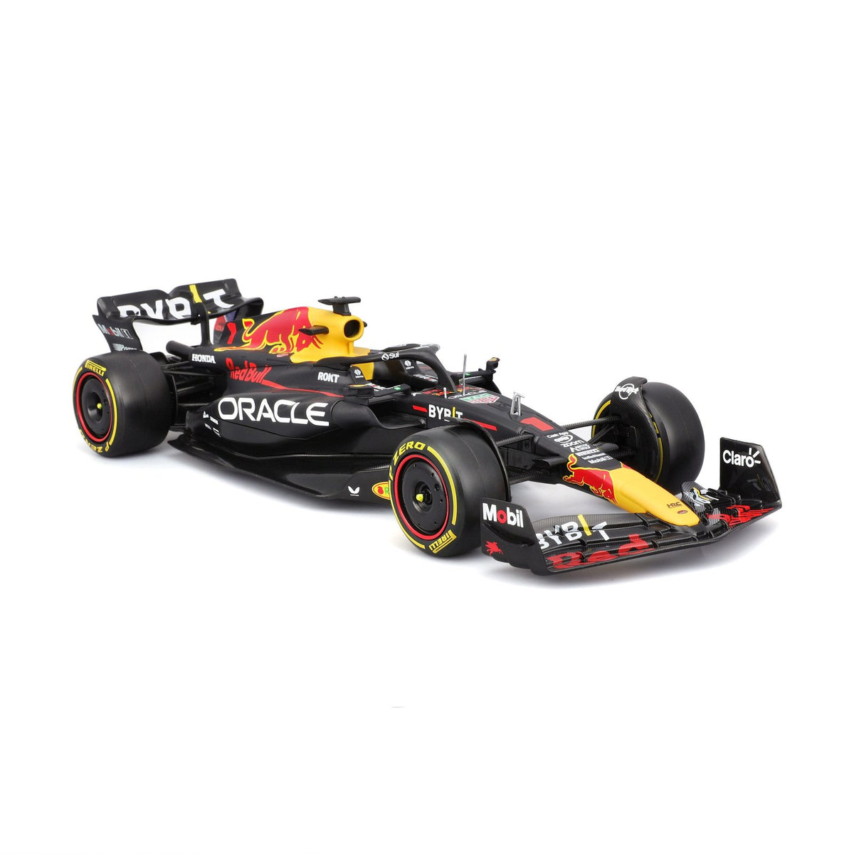 Race Oracle Red Bull RB19 2023 Formula 1 a Escala 1:24 con conductor Verstappen #1