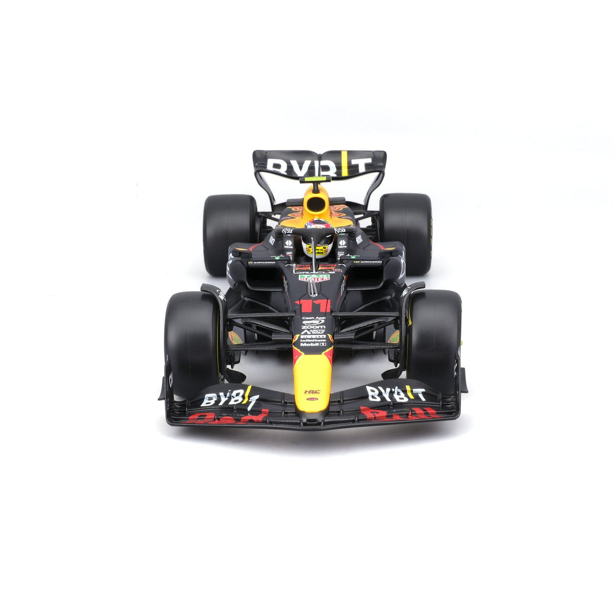 Model Kit Race Oracle RB19 2023 con casco Checo Pérez #11 Escala 1:24
