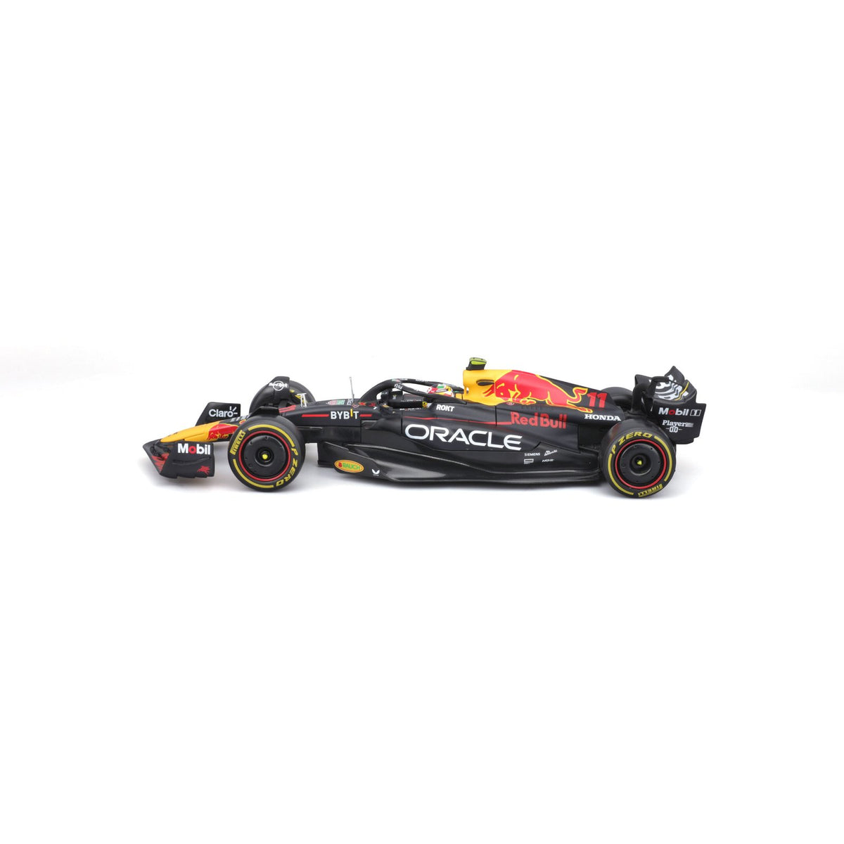 Model Kit Race Oracle RB19 2023 con casco Checo Pérez #11 Escala 1:24