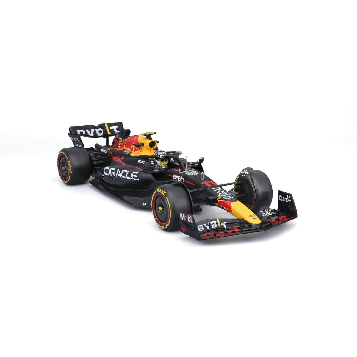 Model Kit Race Oracle RB19 2023 con casco Checo Pérez #11 Escala 1:24