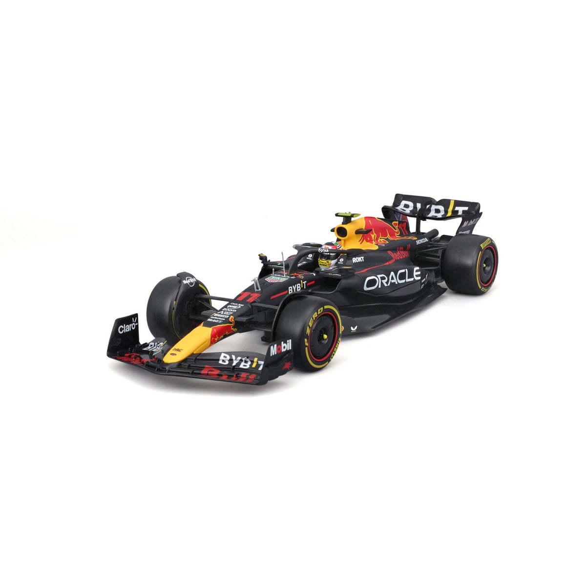 Model Kit Race Oracle RB19 2023 con casco Checo Pérez #11 Escala 1:24