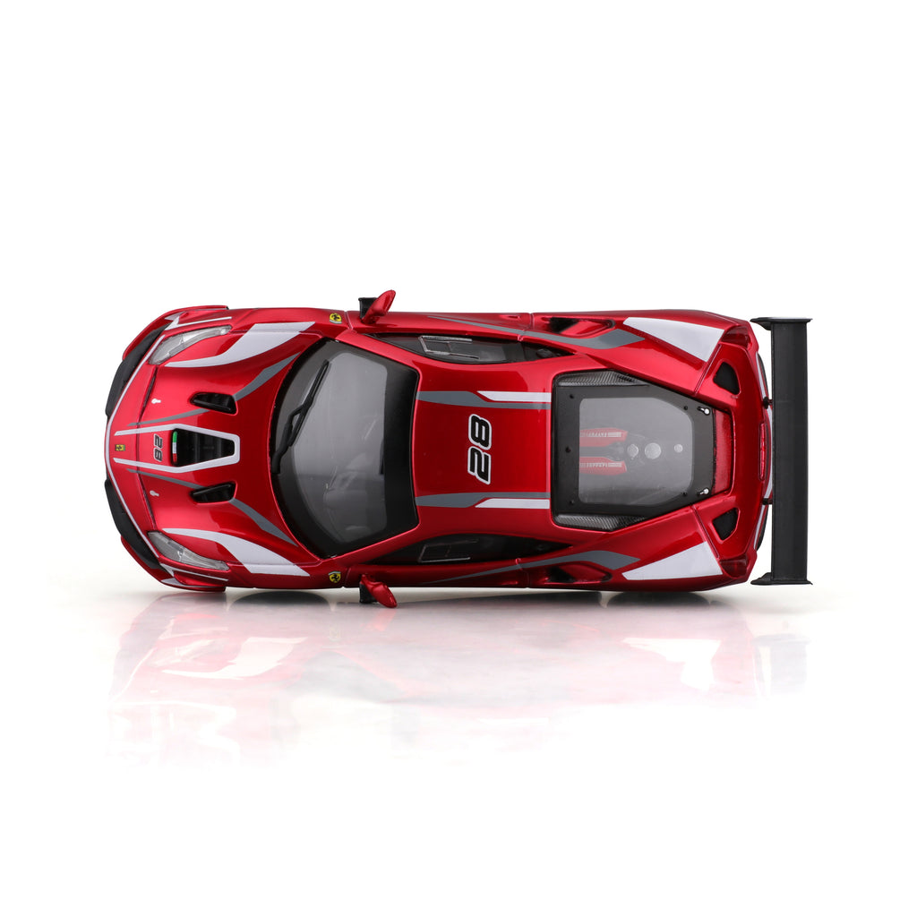 Racing Ferrari 488 Challenge EVO (2020) #28 A Escala 1:43