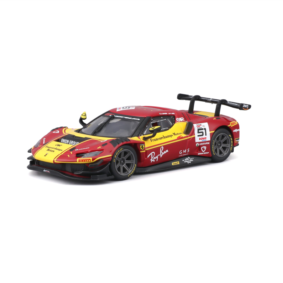 Racing Ferrari 296GT3 (2025) AF Corse #51 A Escala 1:43