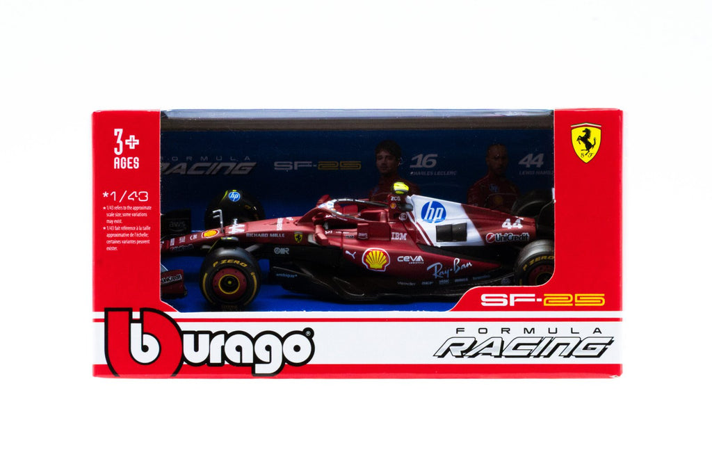 Race Ferrari SF-25 2025 Hamilton #44 Escala 1:43