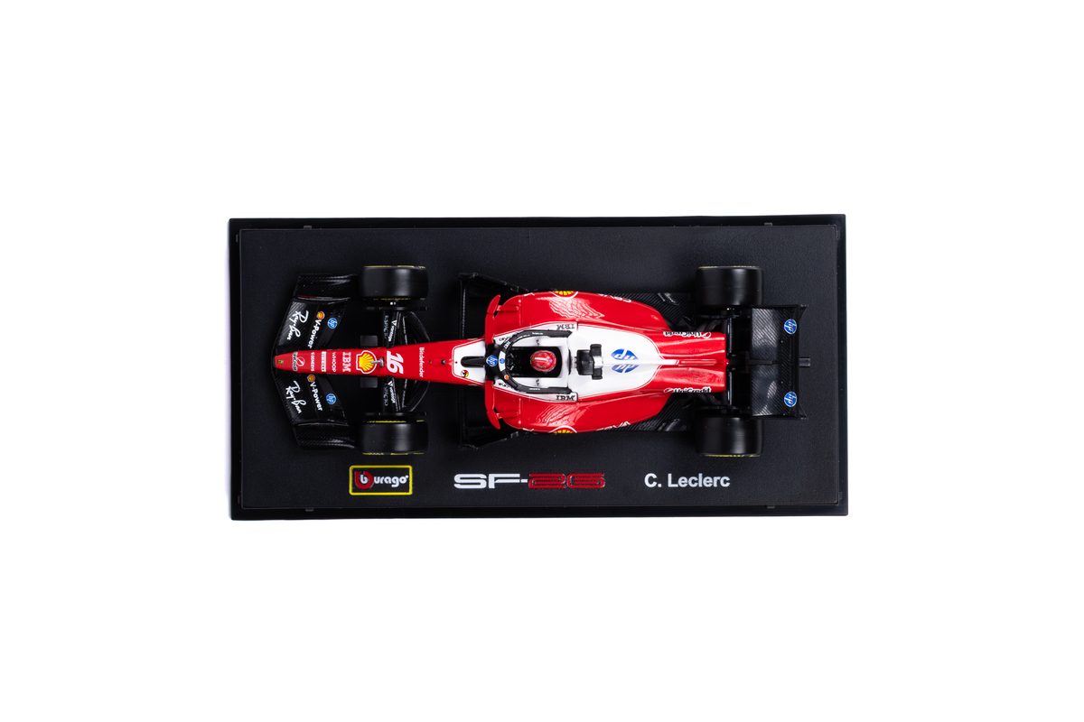 Race F1 Ferrari SF-26  c/casco Leclerc #16 Escala 1:43