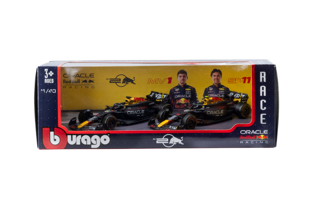 Bburago F1 Paquete De 2 Rb20 Del 2024 A Escala 1:43 #1 Y #11
