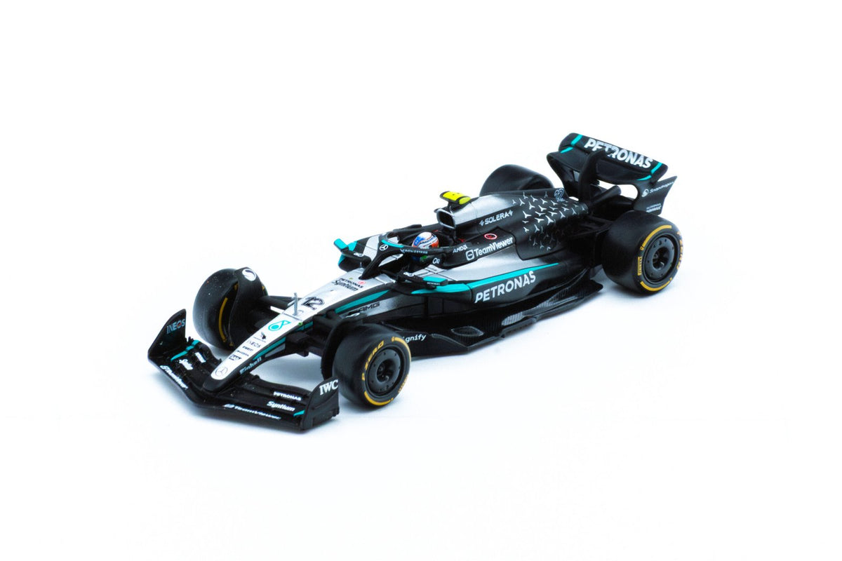 Race Mercedes-AMG W16 2025 con casco Antonelli #12 Escala 1:43