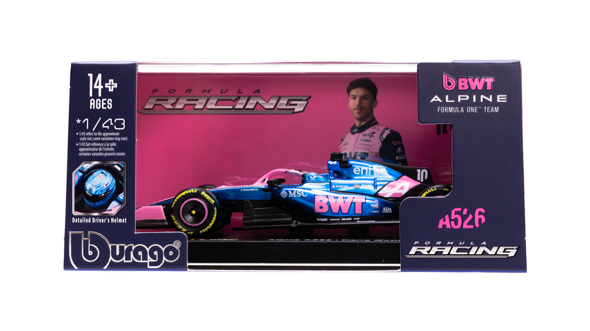 Race Formula 1 Alpine A526 (2026)  c/casco Gasly #10 A Escala 1:43