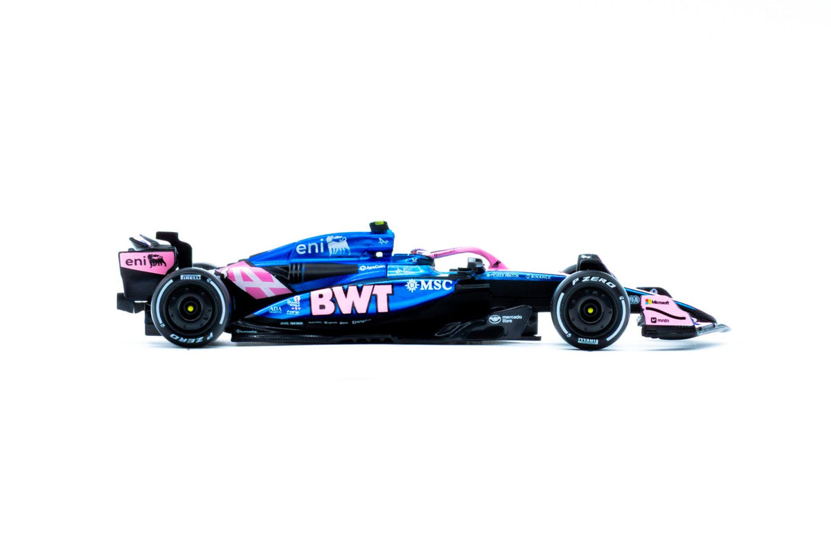 Race BWT Alpine F1 Team A525 2025 con casco Colapinto #43 Escala 1:43