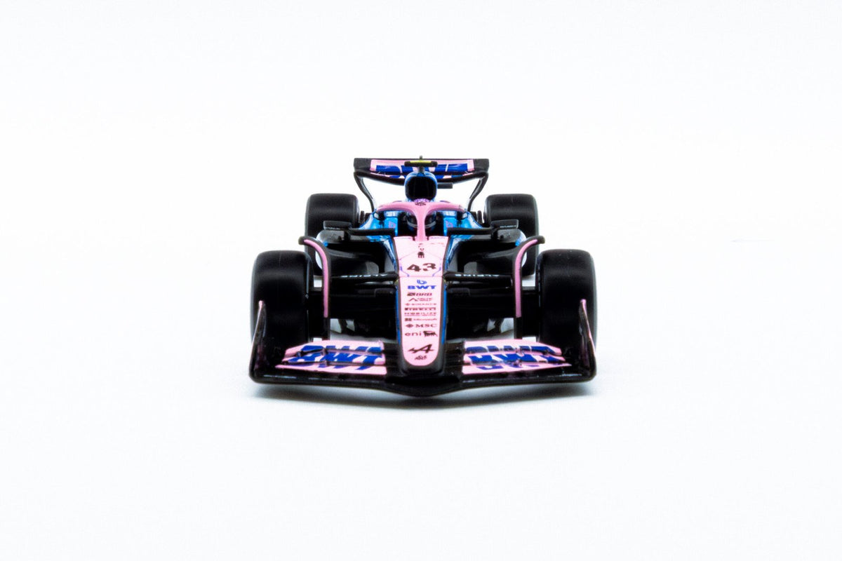 Race BWT Alpine F1 Team A525 2025 con casco Colapinto #43 Escala 1:43