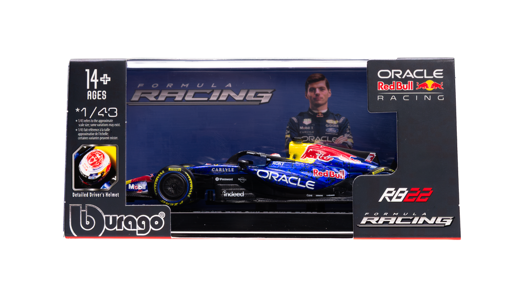 Race Formula Red Bull RB22 c/casco (2026) Max Verstappen #3 A Escala 1:43