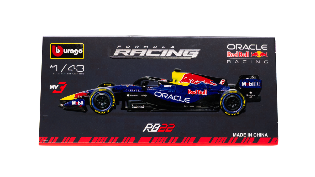 Race Formula Red Bull RB22 c/casco (2026) Max Verstappen #3 A Escala 1:43