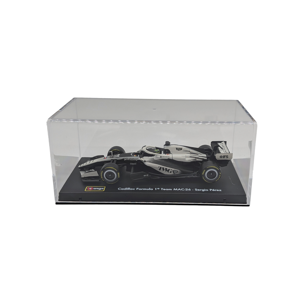Race Cadillac MAC-26 2026 Con Casco Pérez #11 Escala 1:43
