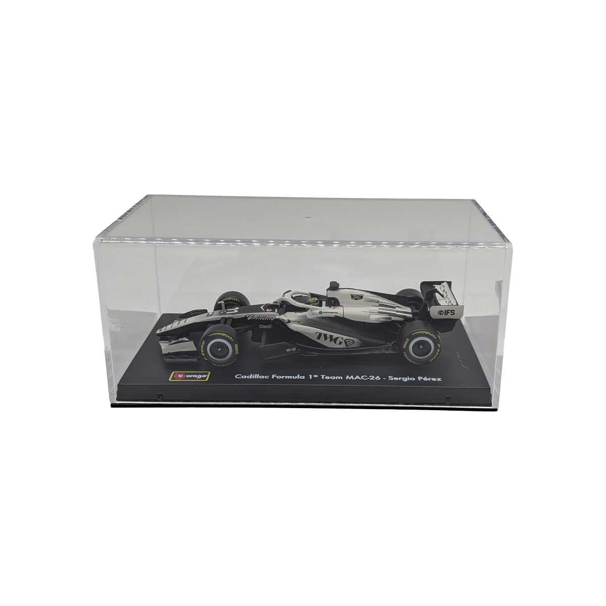 Race Cadillac MAC-26 2026 Con Casco Pérez #11 Escala 1:43