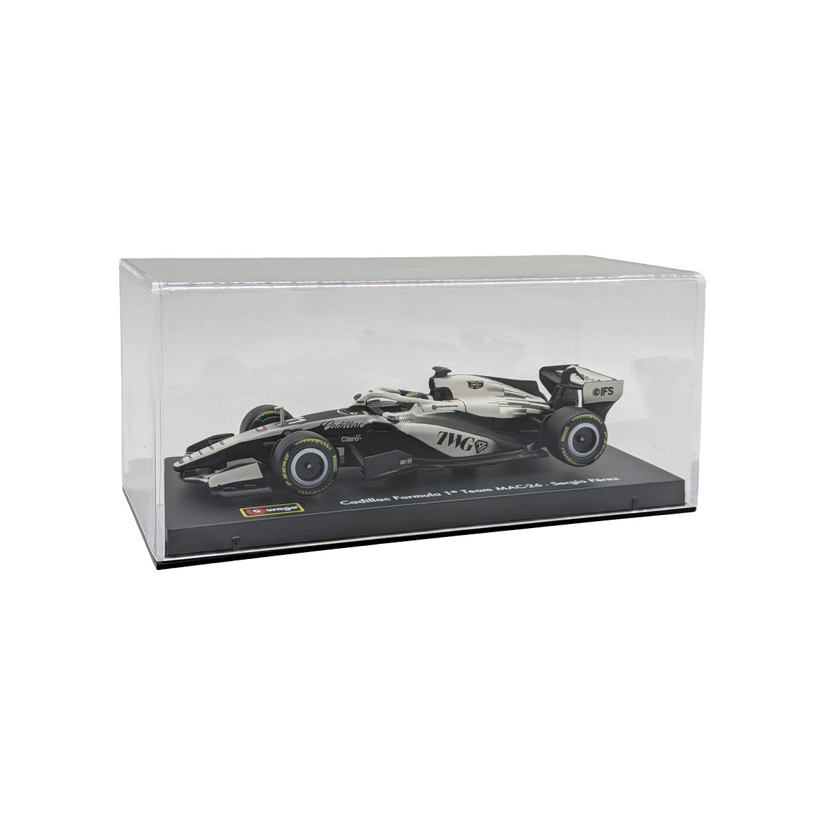 Race Cadillac MAC-26 2026 Con Casco Pérez #11 Escala 1:43