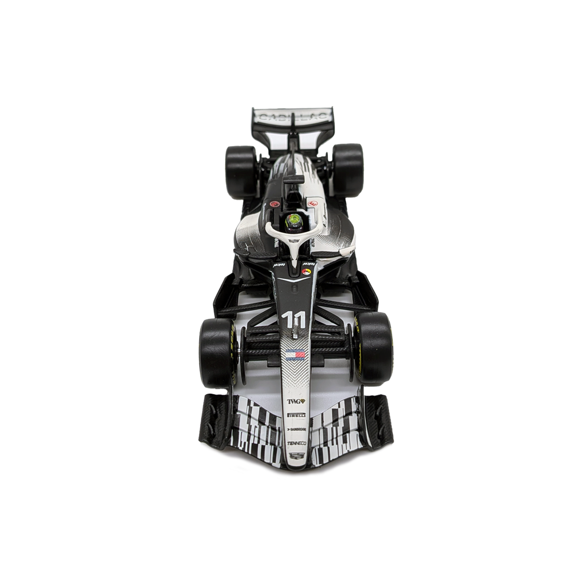 Race Cadillac MAC-26 2026 Con Casco Pérez #11 Escala 1:43
