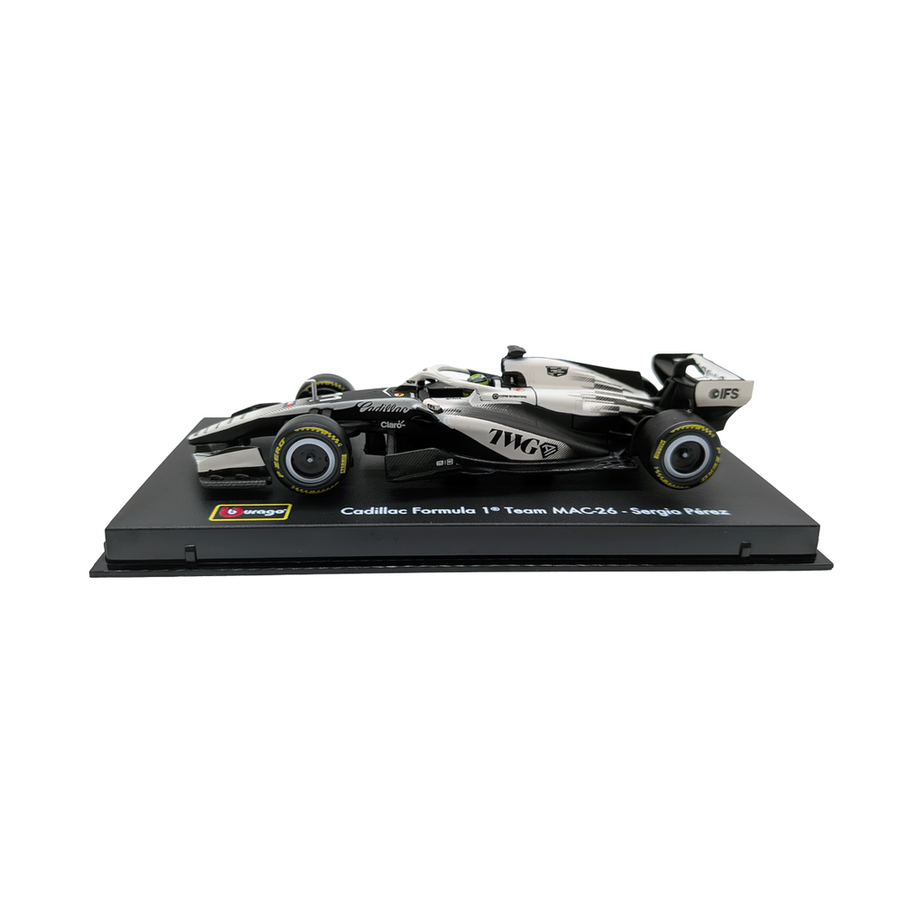 Race Cadillac MAC-26 2026 Con Casco Pérez #11 Escala 1:43