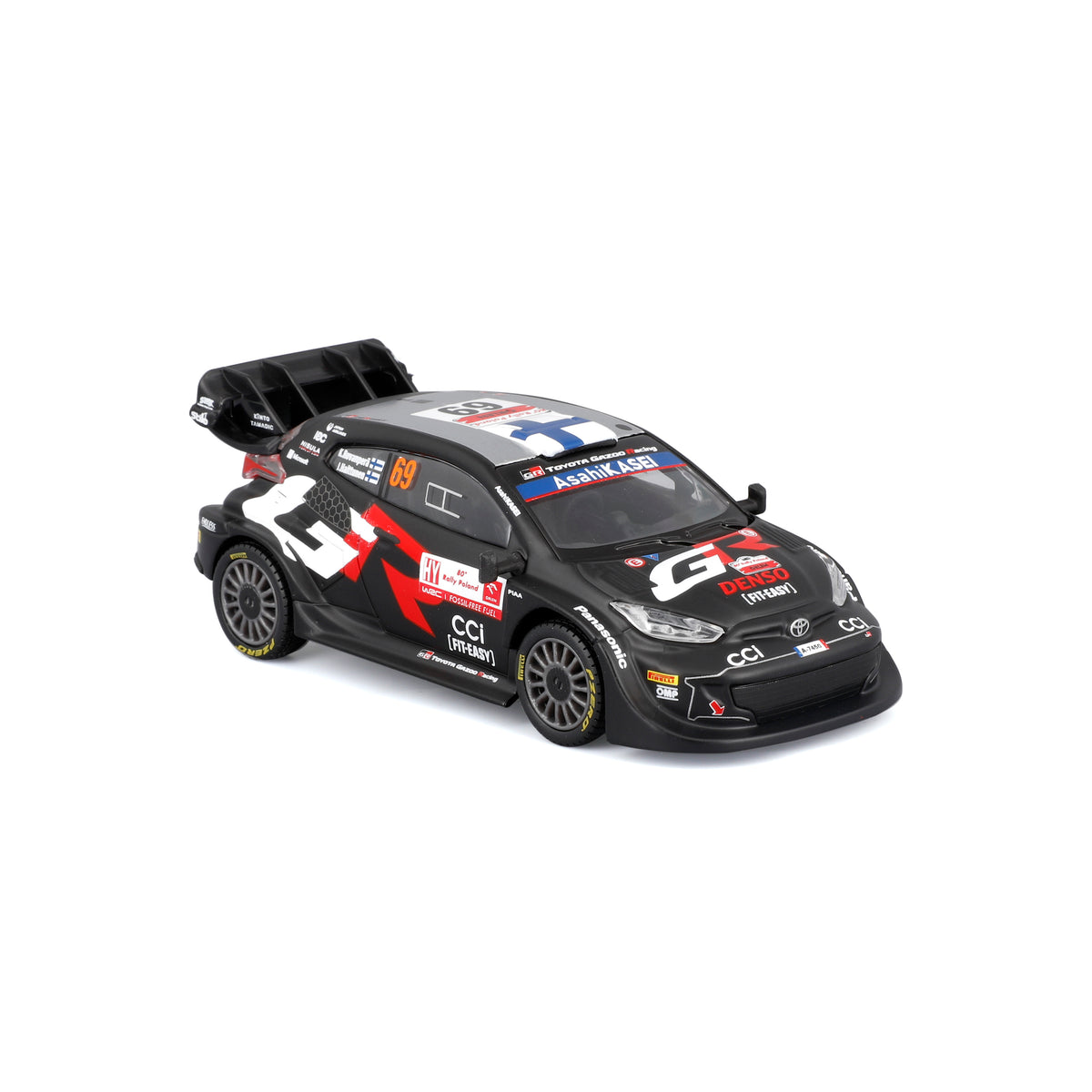Toyota  Race GR Yaris 2024 Hybrid Rovanperä #69 A Escala 1:43