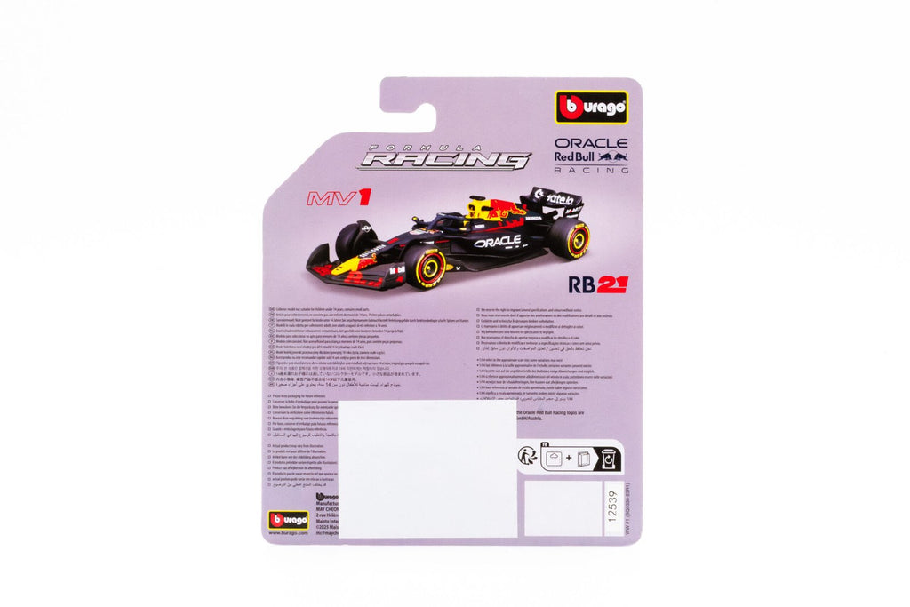 Race Oracle Red Bull RB21 2025 Max Verstappen #1 Escala 1:64