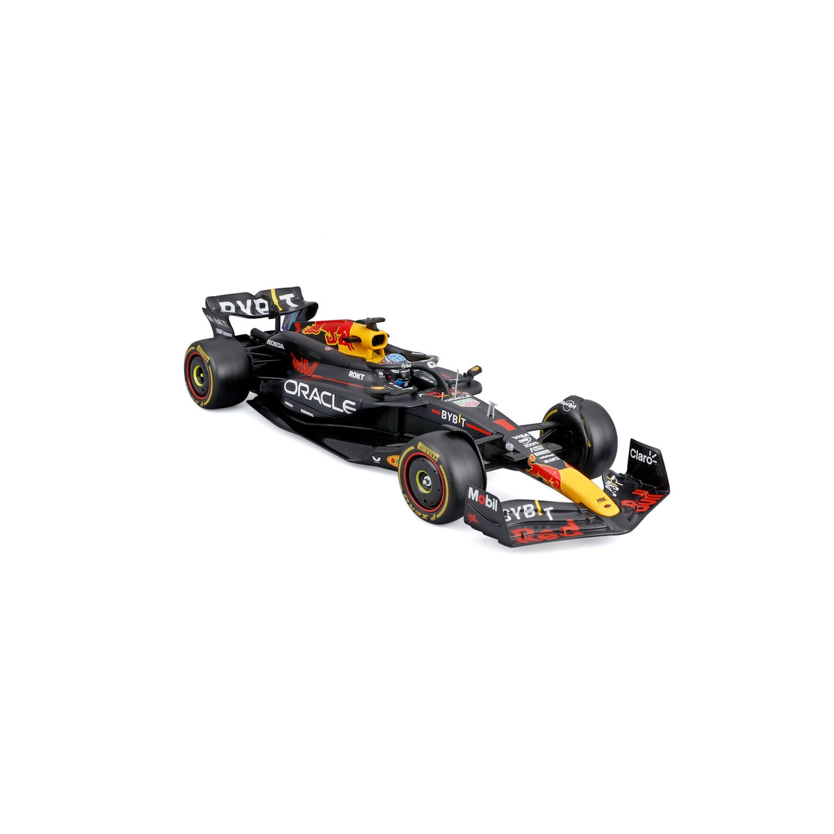 Race Oracle Rb20 2024  con casco Verstappen #1 Escala 1:24