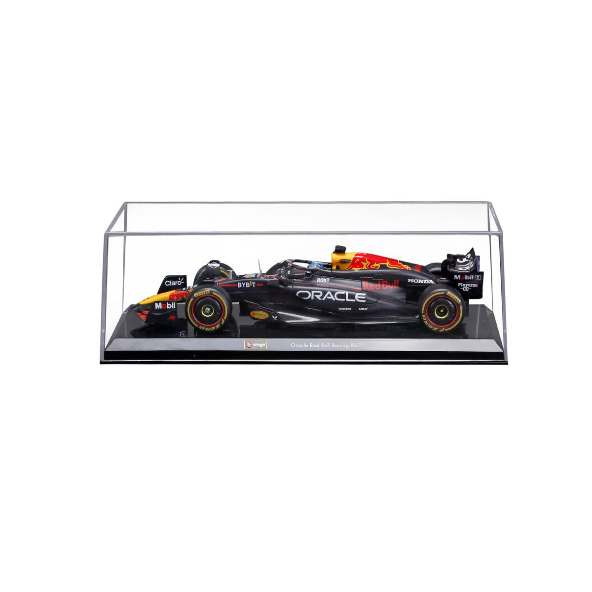 Race Oracle Rb20 2024  con casco Verstappen #1 Escala 1:24