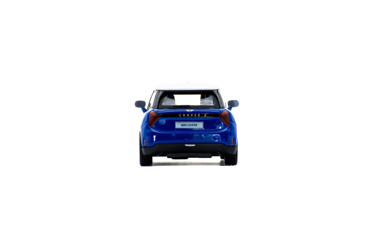 Mini Cooper Se Maisto  Power Racer A Escala 1:43 Azul Azul