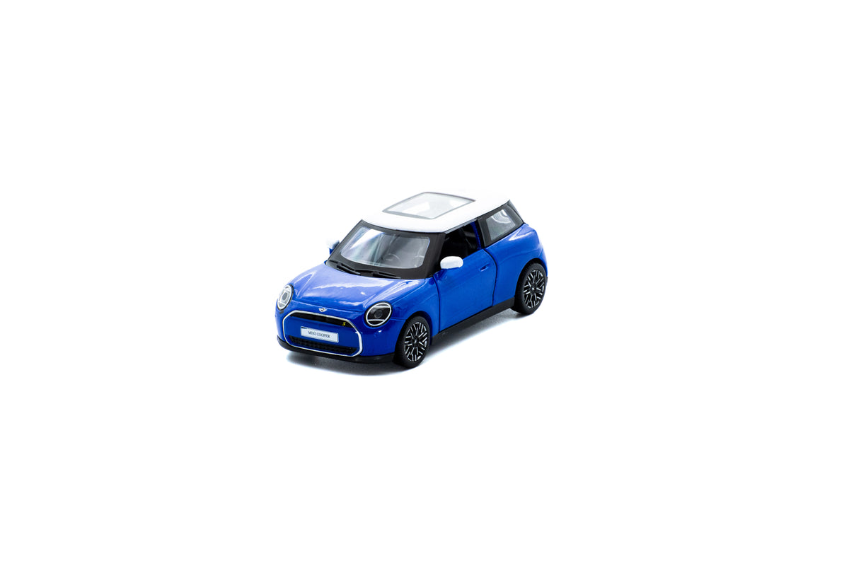 Mini Cooper Se Maisto  Power Racer A Escala 1:43 Azul Azul