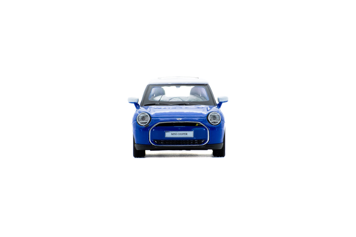 Mini Cooper Se Maisto  Power Racer A Escala 1:43 Azul Azul