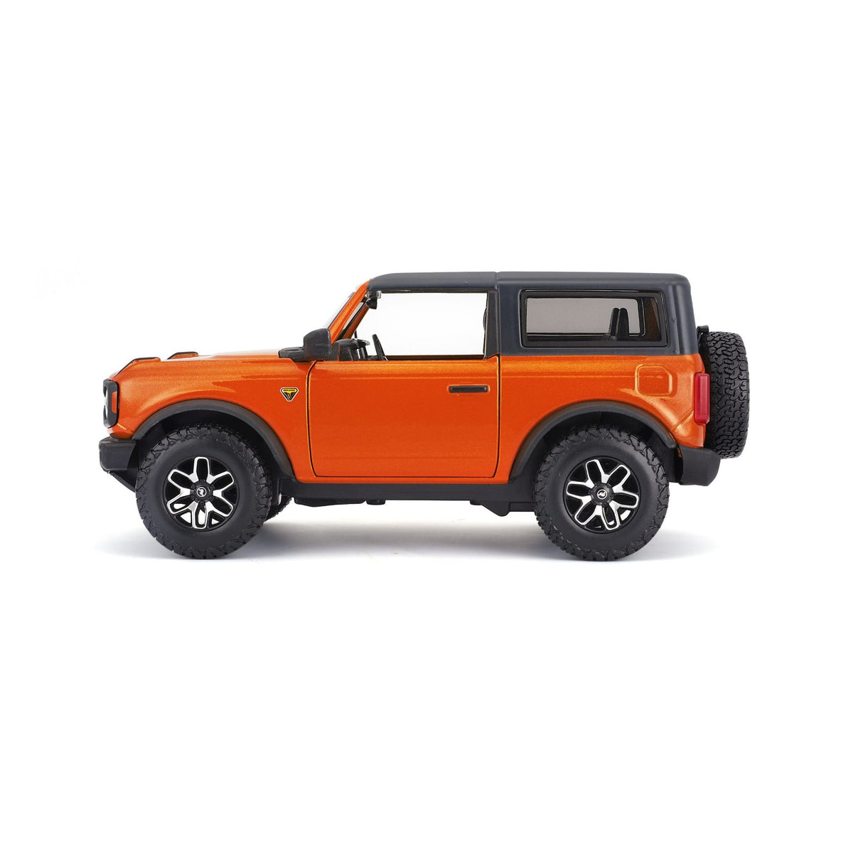 Ford Bronco Badlands 2 Dr. 2021 a Escala 1:24 color naranja