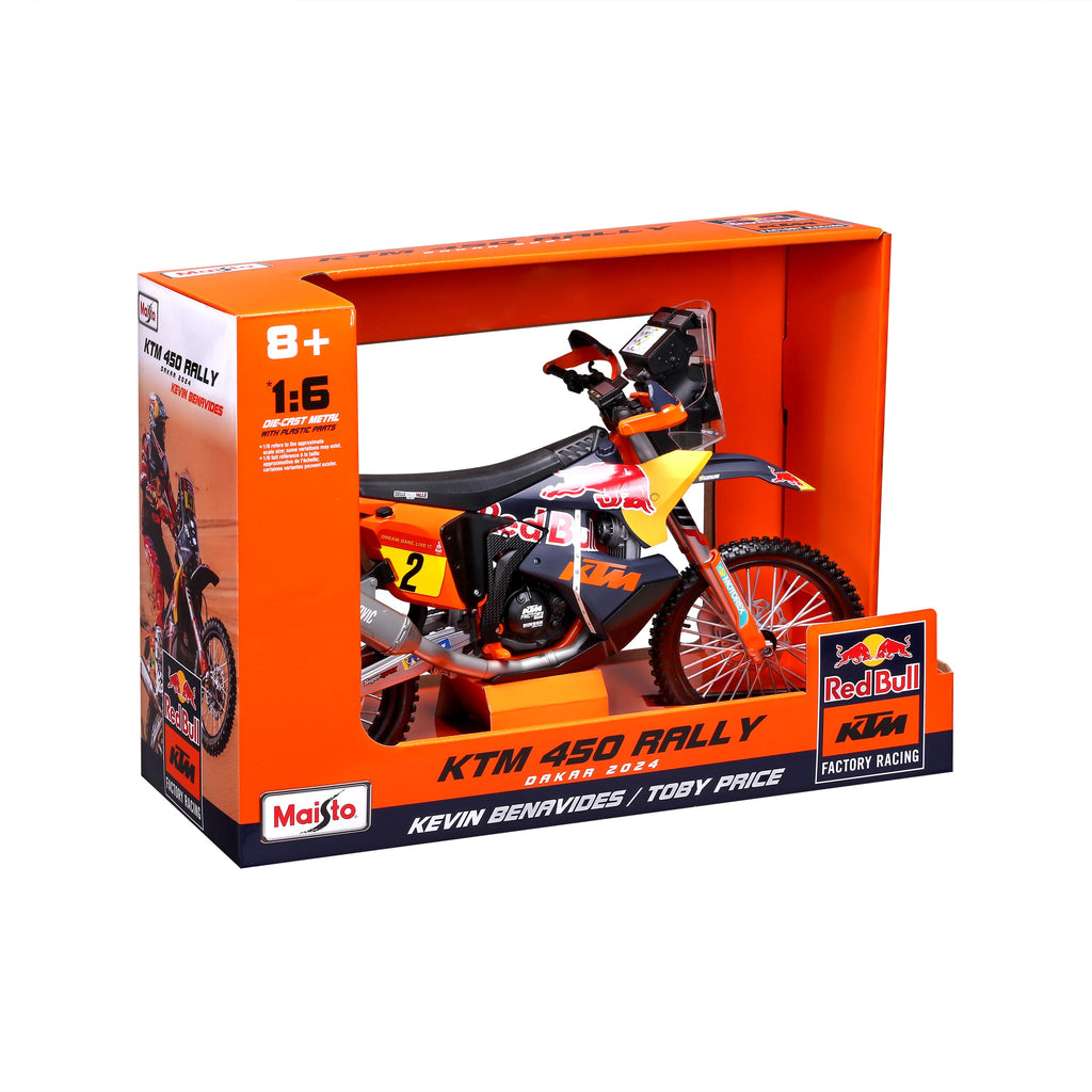 Red Bull KTM 450 Rally Dakar (2024) Price #2 A Escala 1:6
