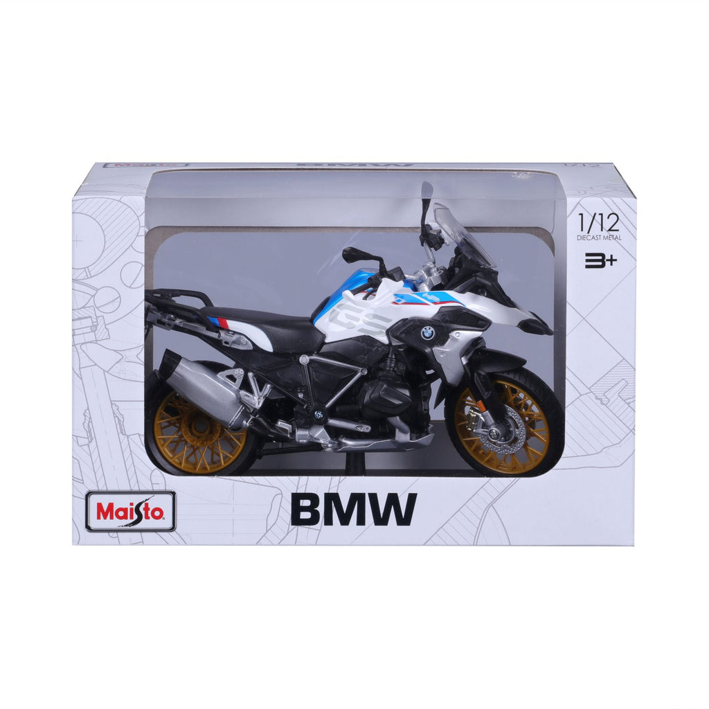 Bmw R1250 GS con stand Escala 1:12
