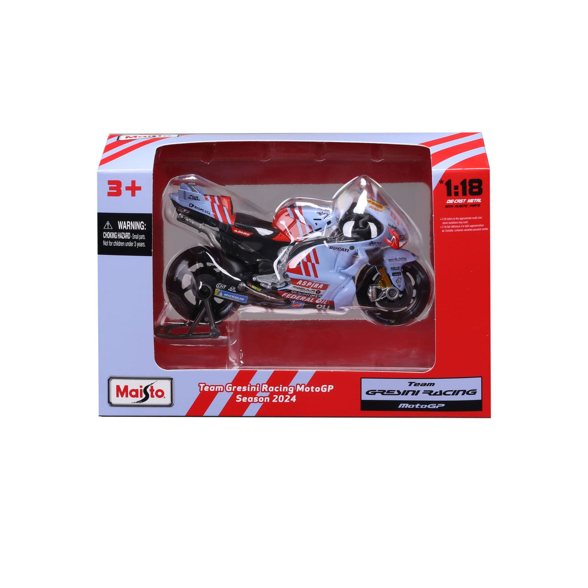 Gresini Racing 2024 Marquez #93 /#73 escala 1:18