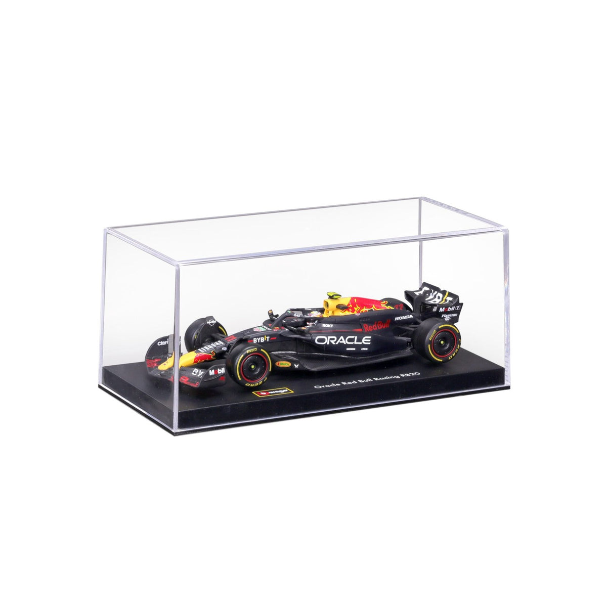 Race Oracle Red Bull RB20 2024 con casco Checo Pérez #11 Escala 1:43