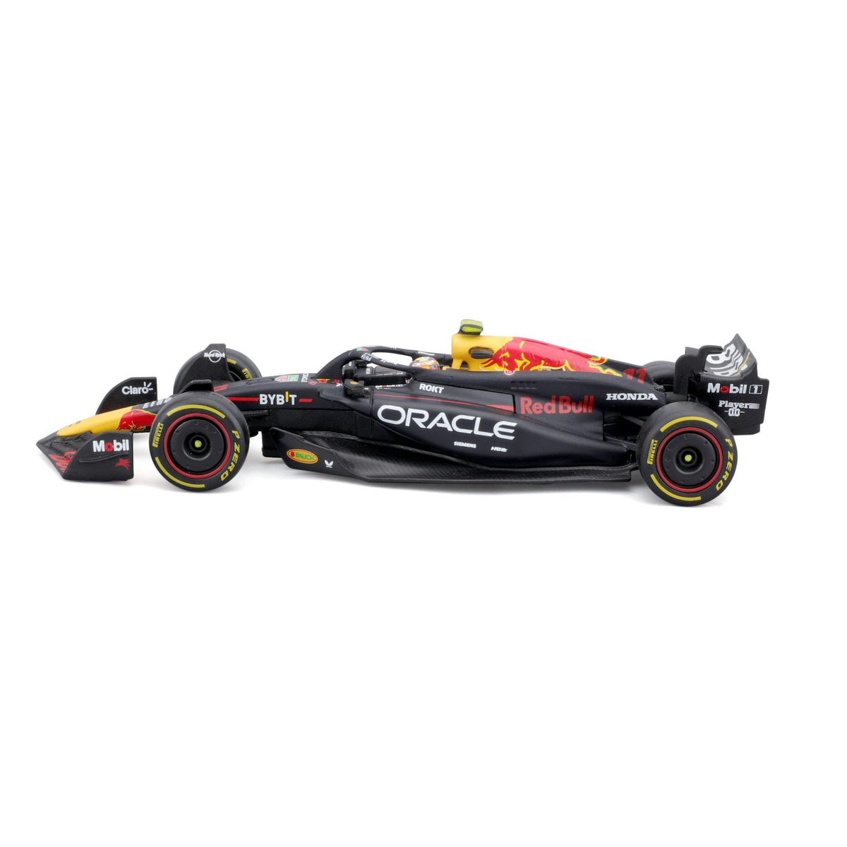 Race Oracle Red Bull RB20 2024 con casco Checo Pérez #11 Escala 1:43