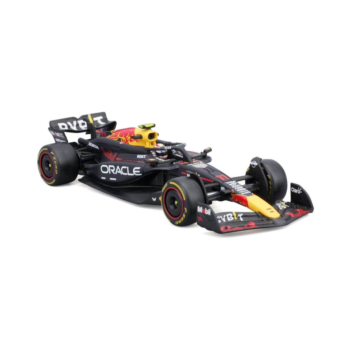 Race Oracle Red Bull RB20 2024 con casco Checo Pérez #11 Escala 1:43