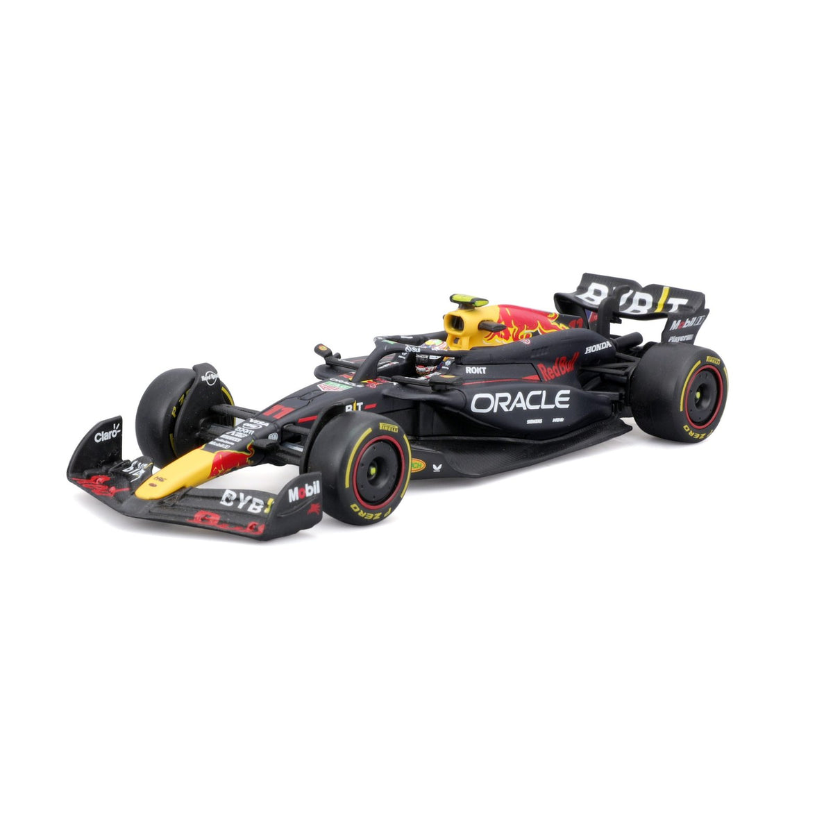 Race Oracle Red Bull RB20 2024 con casco Checo Pérez #11 Escala 1:43