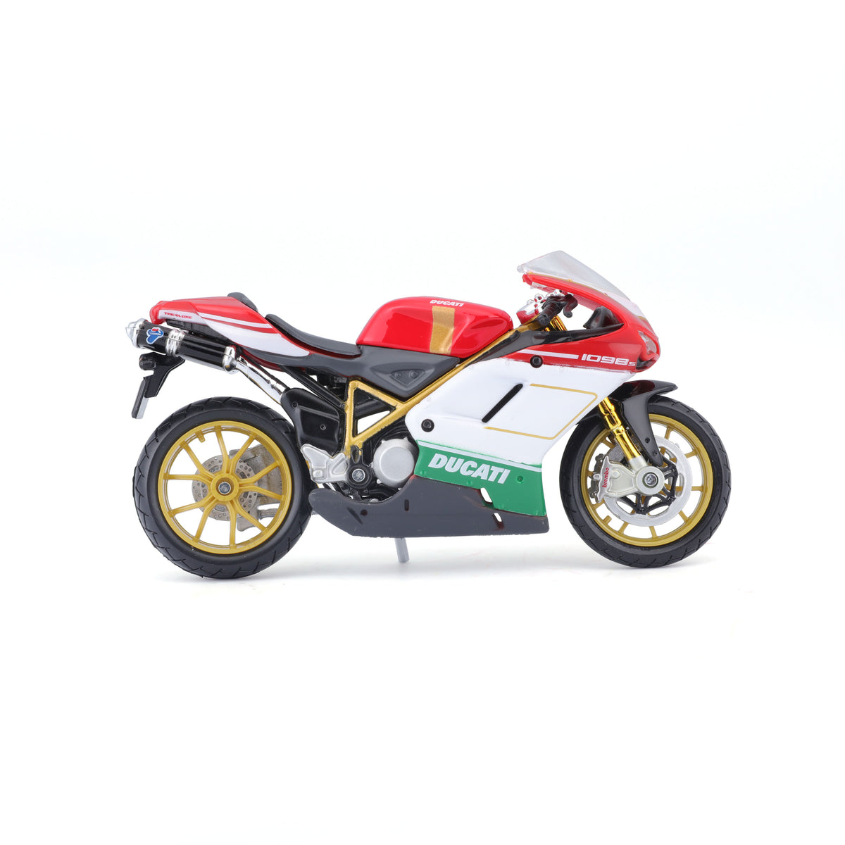 Ducati Maisto 1098 S Tricolre A Escala 1:18
