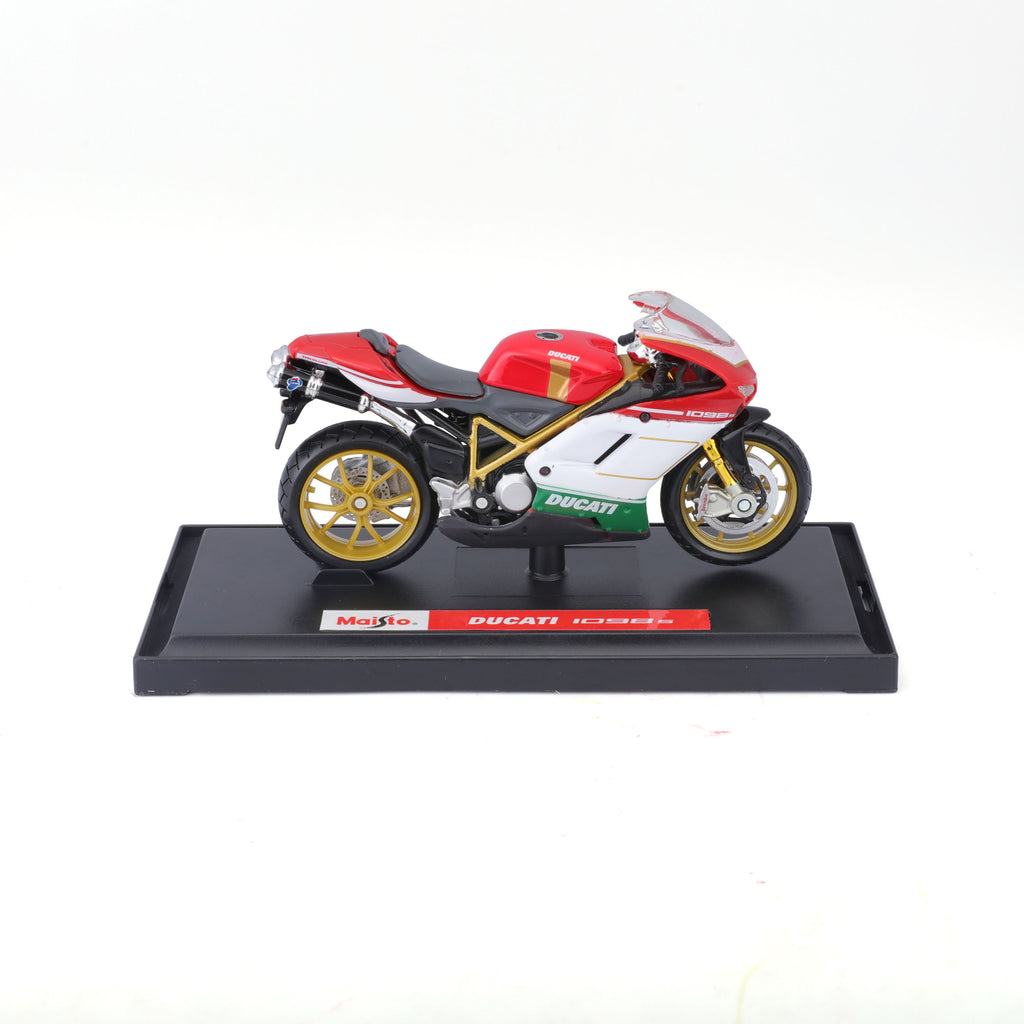 Ducati Maisto 1098 S Tricolre A Escala 1:18