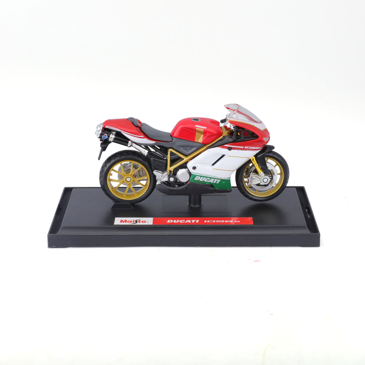 Ducati Maisto 1098 S Tricolre A Escala 1:18