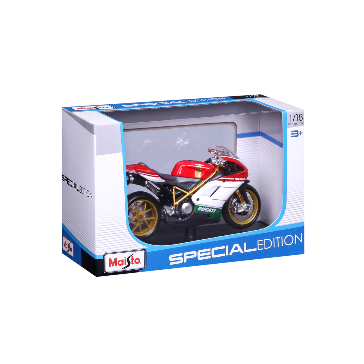 Ducati Maisto 1098 S Tricolre A Escala 1:18