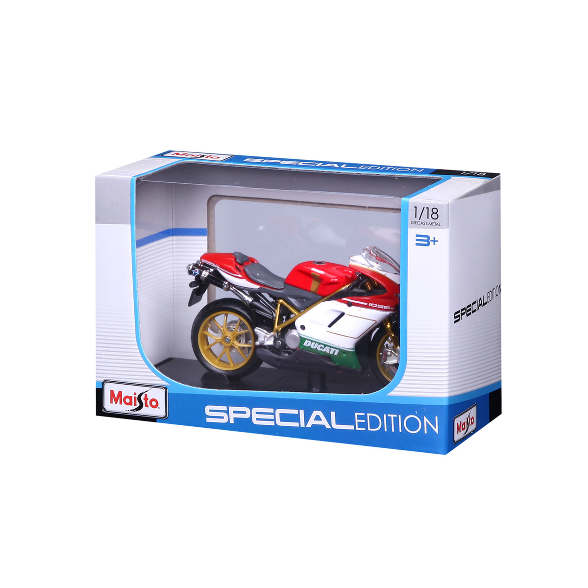 Ducati Maisto 1098 S Tricolre A Escala 1:18