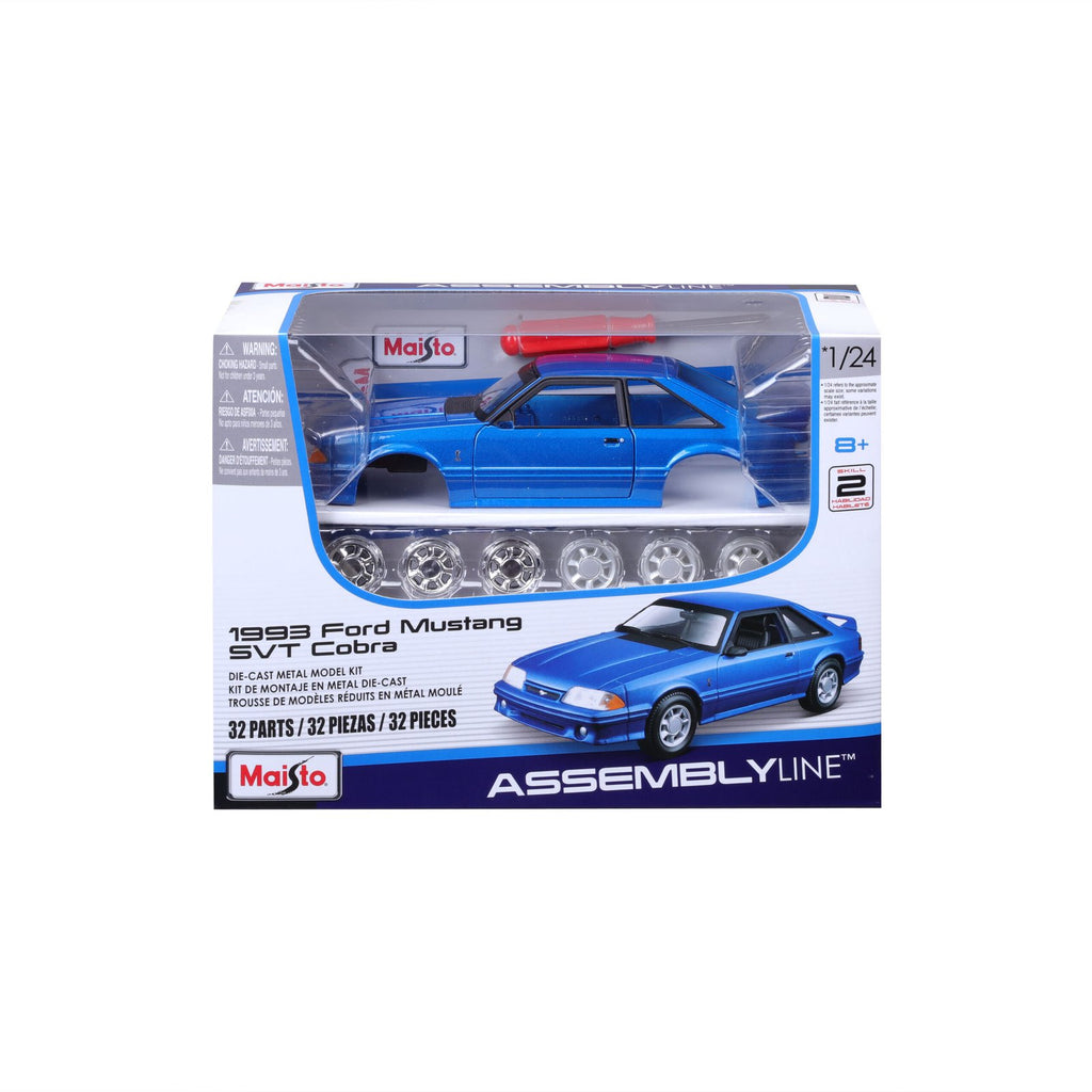 Ford Mustang SVT Cobra 1993 Assembly Line Escala 1:24