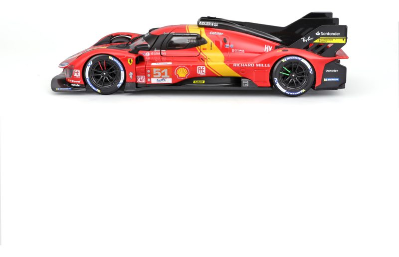 Burago Racing Ferrari 499p Lmh (2023) A Escala 1:24_3